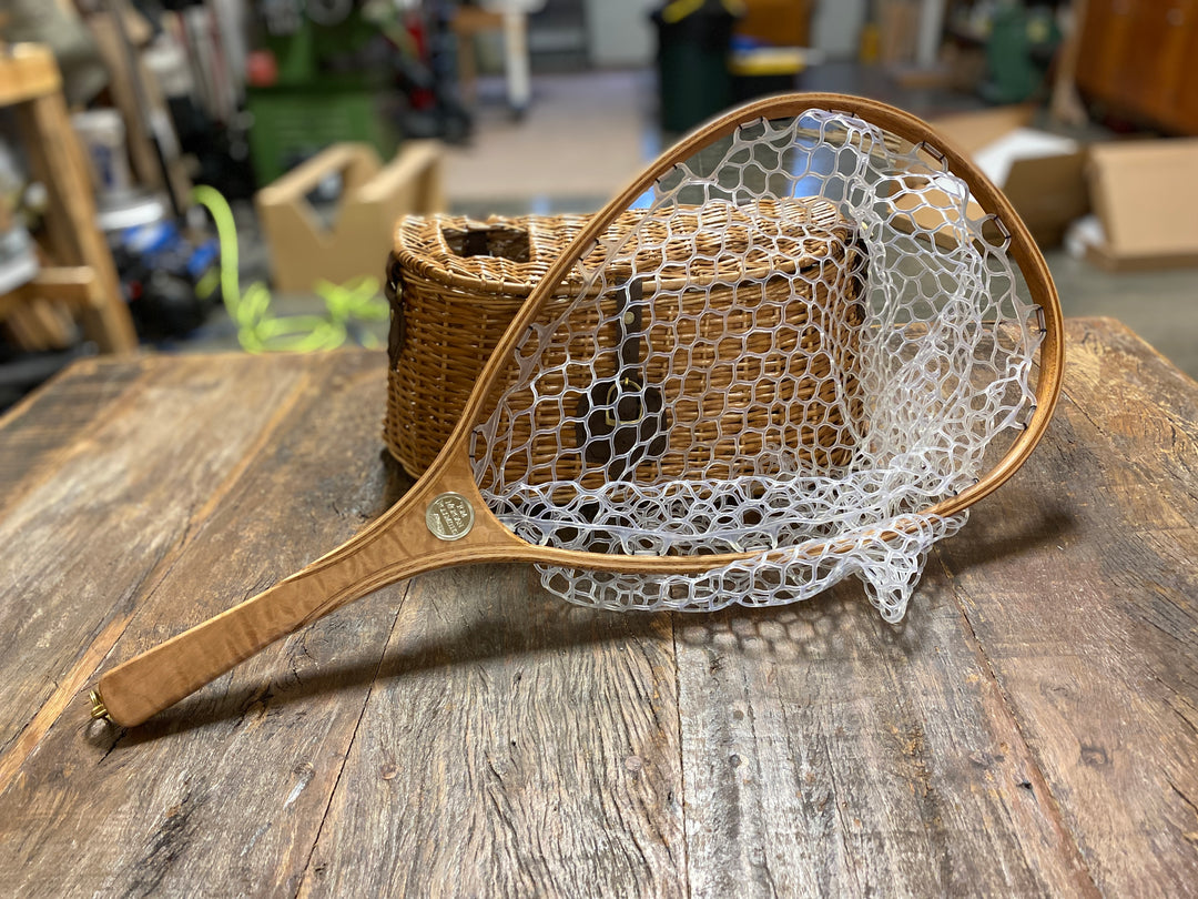 Hex Fly Steel-Head Reach Net, Empty Fishing Net